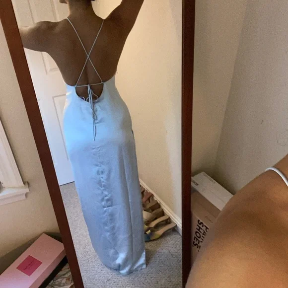 MORE TO COME baby blue dress from Revolve. Size SM. - Picture 3 of 6